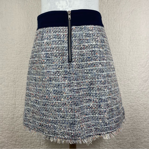 🔥NWT J.Crew Tweed Mini Skirt With Patch Pocket Preppy Women’s Size 4 - Picture 4 of 15